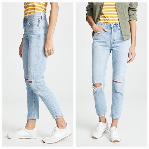 Agolde Jamie Hi Rise Classic in Shakedown size 29 NWT - Picture 2 of 10